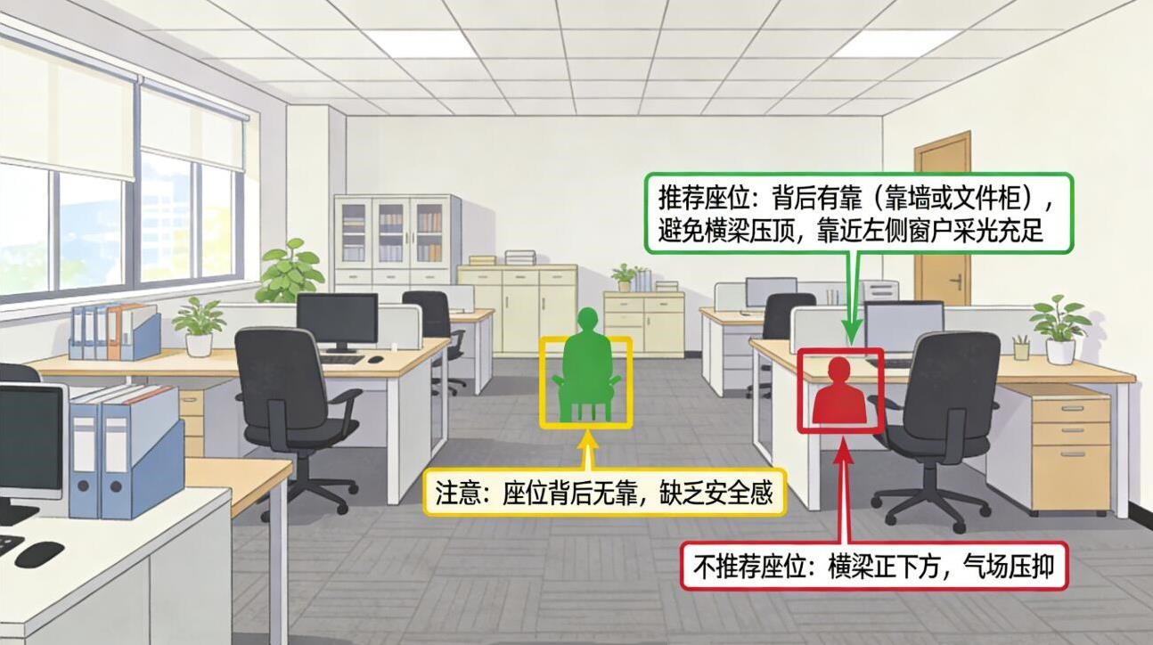 办公室风水到底应该坐在什么位置? 办公室风水到底应该坐在什么位置?